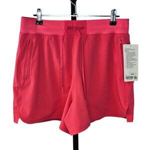 Lululemon Womens License To Train Shorts 4" High Rise, Lipgloss, Size 8